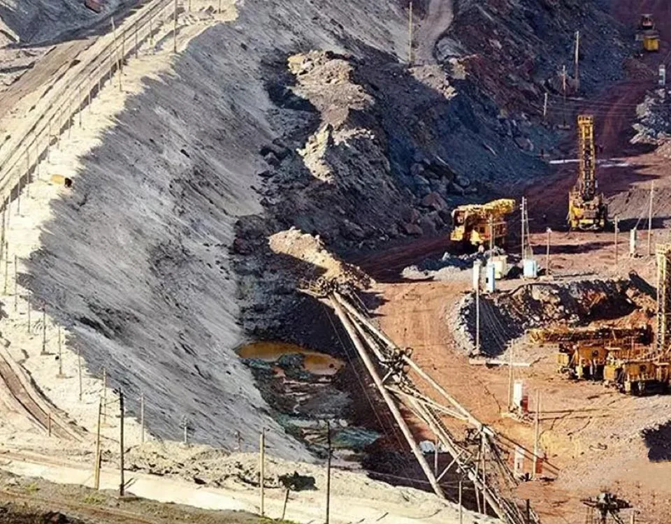 Rio Tinto Simandou vasút Guineában
